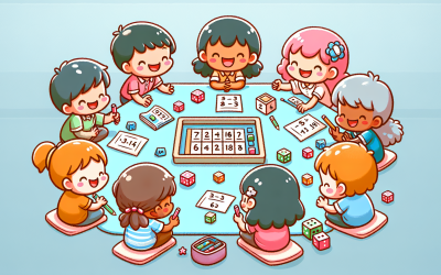 Tafels oefenen met het hele klaslokaal: 5 groepsspellen