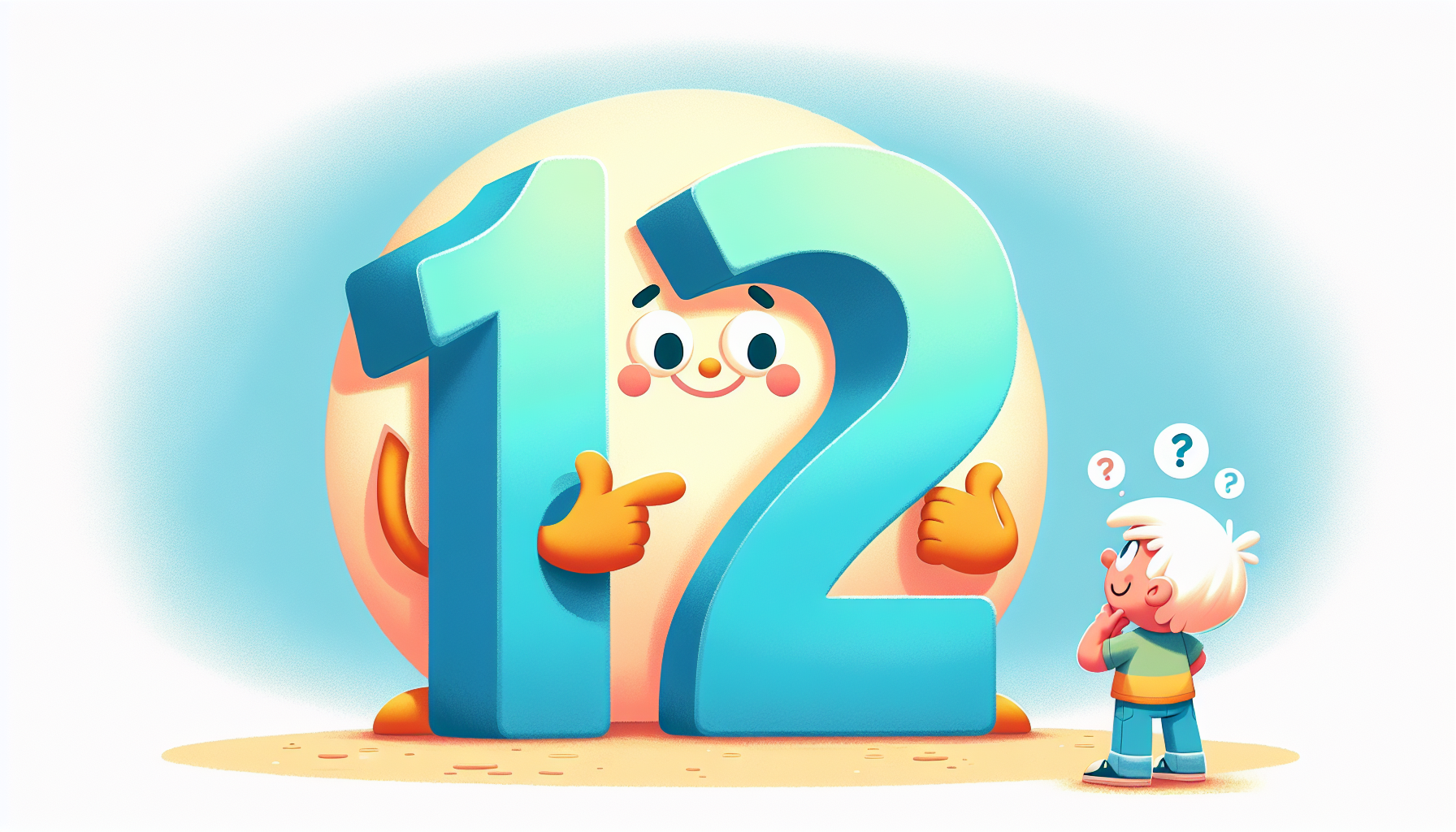 Kind dat de tafel van 12 leert