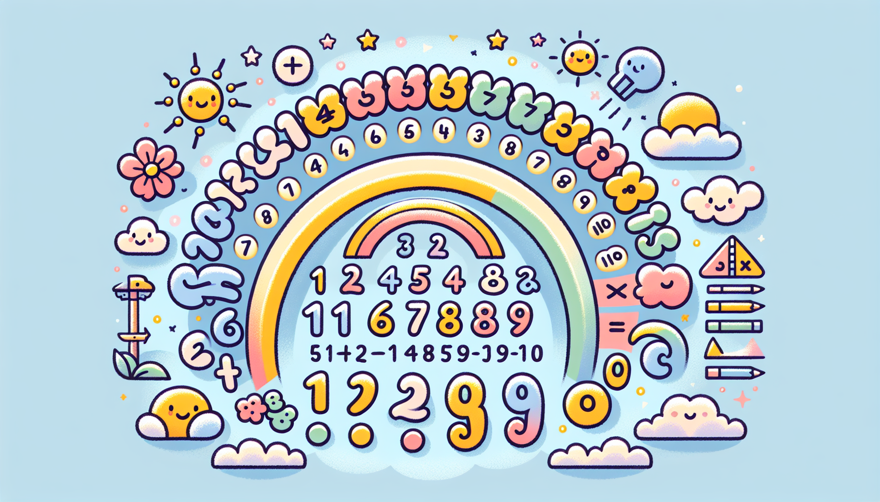 Overzicht van alle tafels van 1 tot en met 10