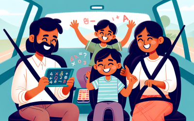 Tafels oefenen in de auto: 10 spelletjes voor onderweg