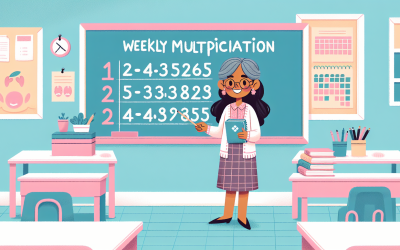 Tafels automatiseren in de klas: een weekplanning