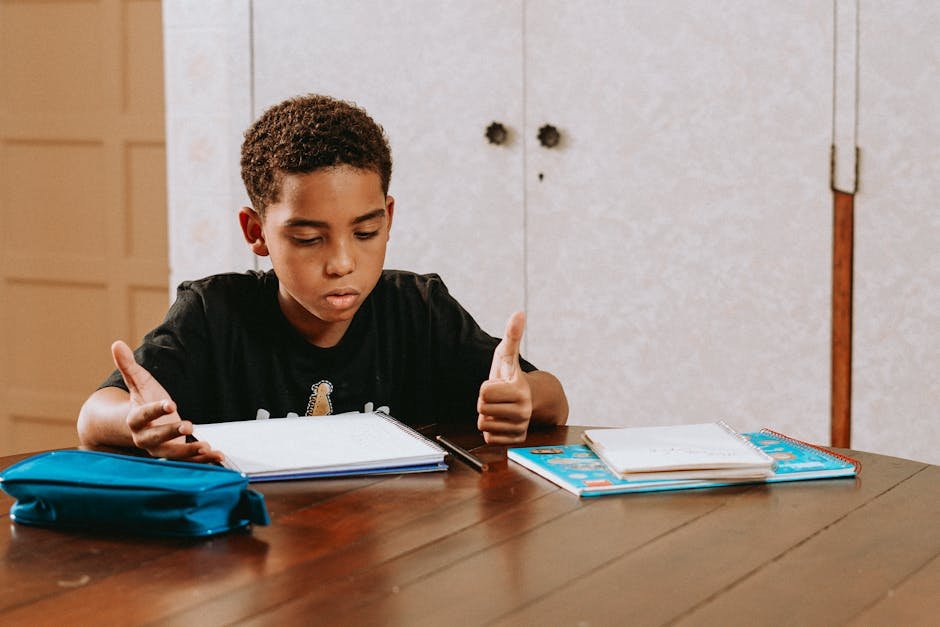Kind met ADHD studeert thuis