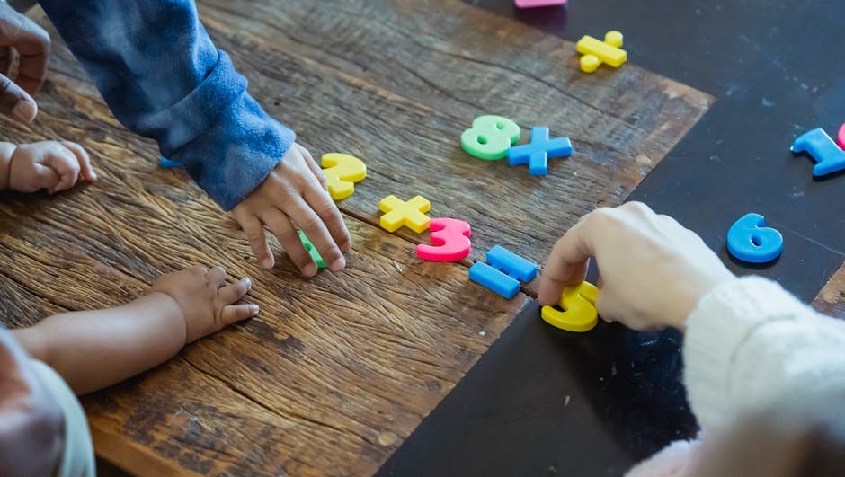 Kleuters leren spelenderwijs rekenen